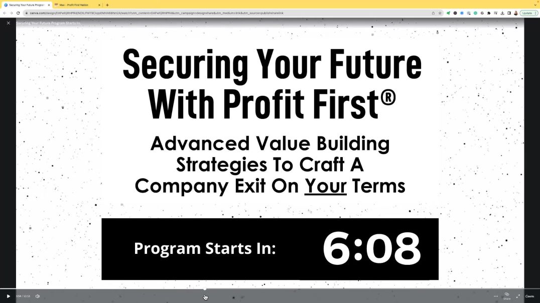 ⁣ProfitFirstNation - DAY 1 RECORDING - Profit Maximizing Session