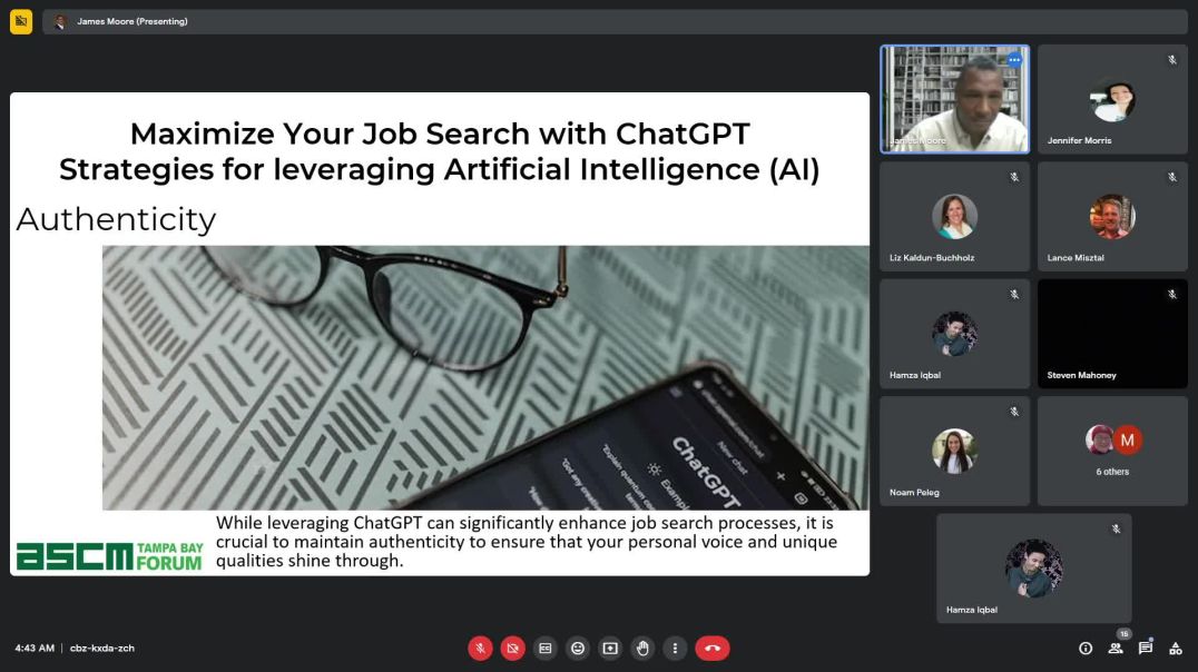 ⁣November PDM Maximizing Your Job Search with ChatGPT VIRTUAL